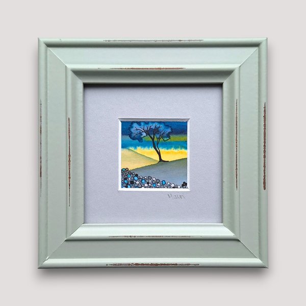 Tiny Original Framed Paintings (2x2ins)