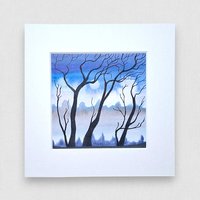 Small Mounted Original Painting