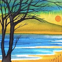 Small Original Painting (Framed)