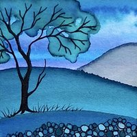  Tiny Original Painting (Framed) 