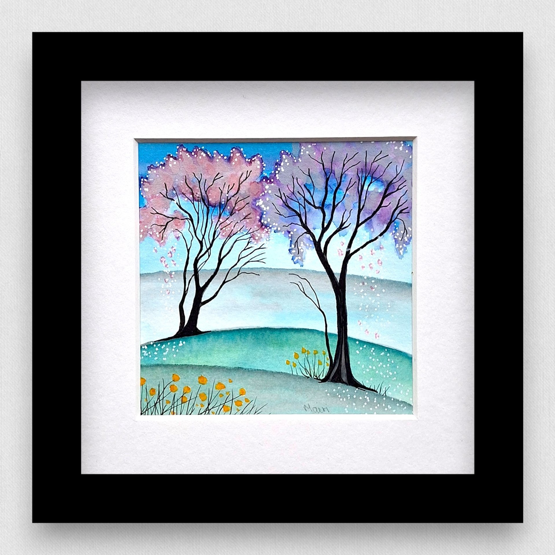 Small Framed Original Painting