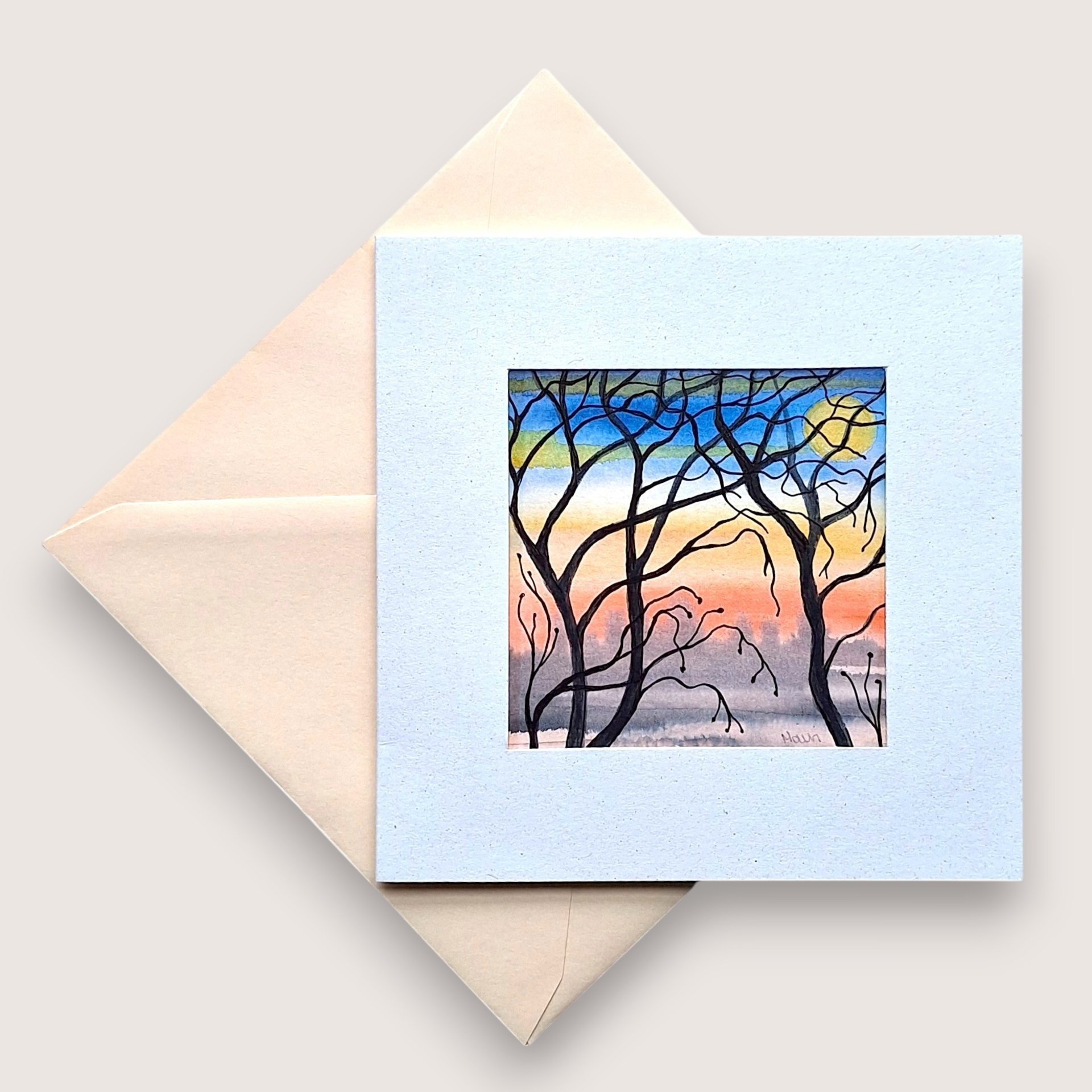 Mini Original Painting/ Card