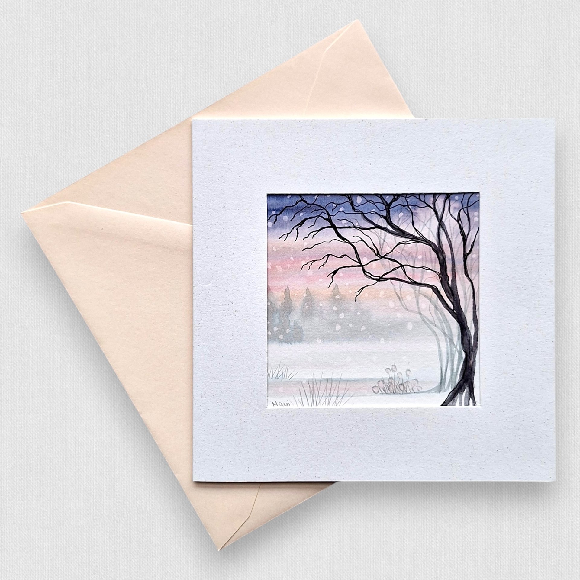 Mini Original Painting/ Card