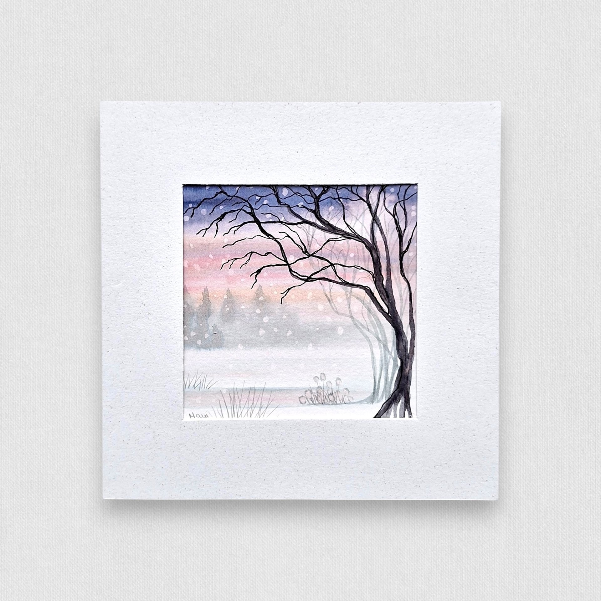 Mini Original Painting/ Card