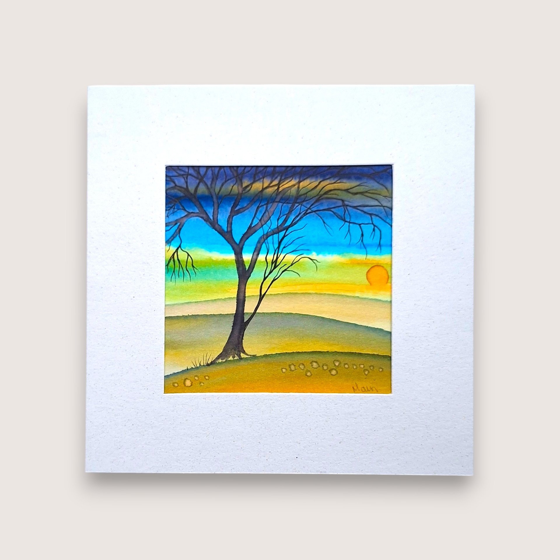 Mini Original Painting/ Card