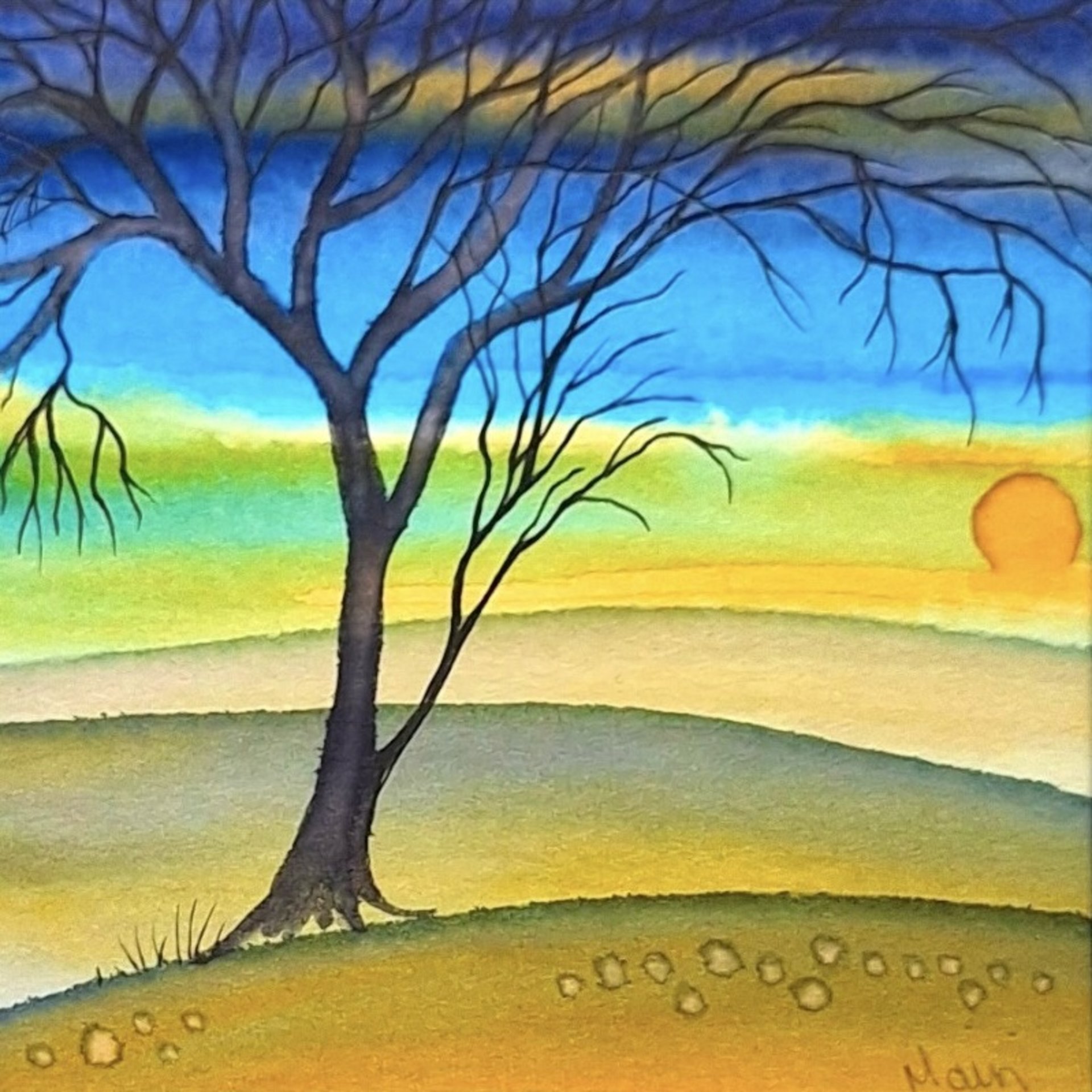 Small Original Painting (Framed)