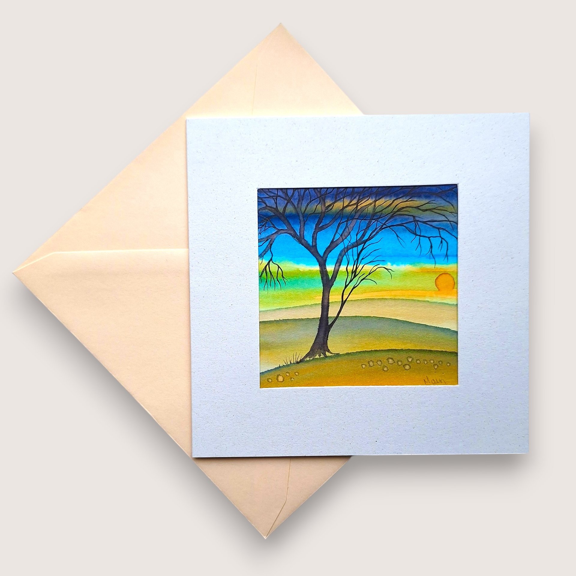 Mini Original Painting/ Card