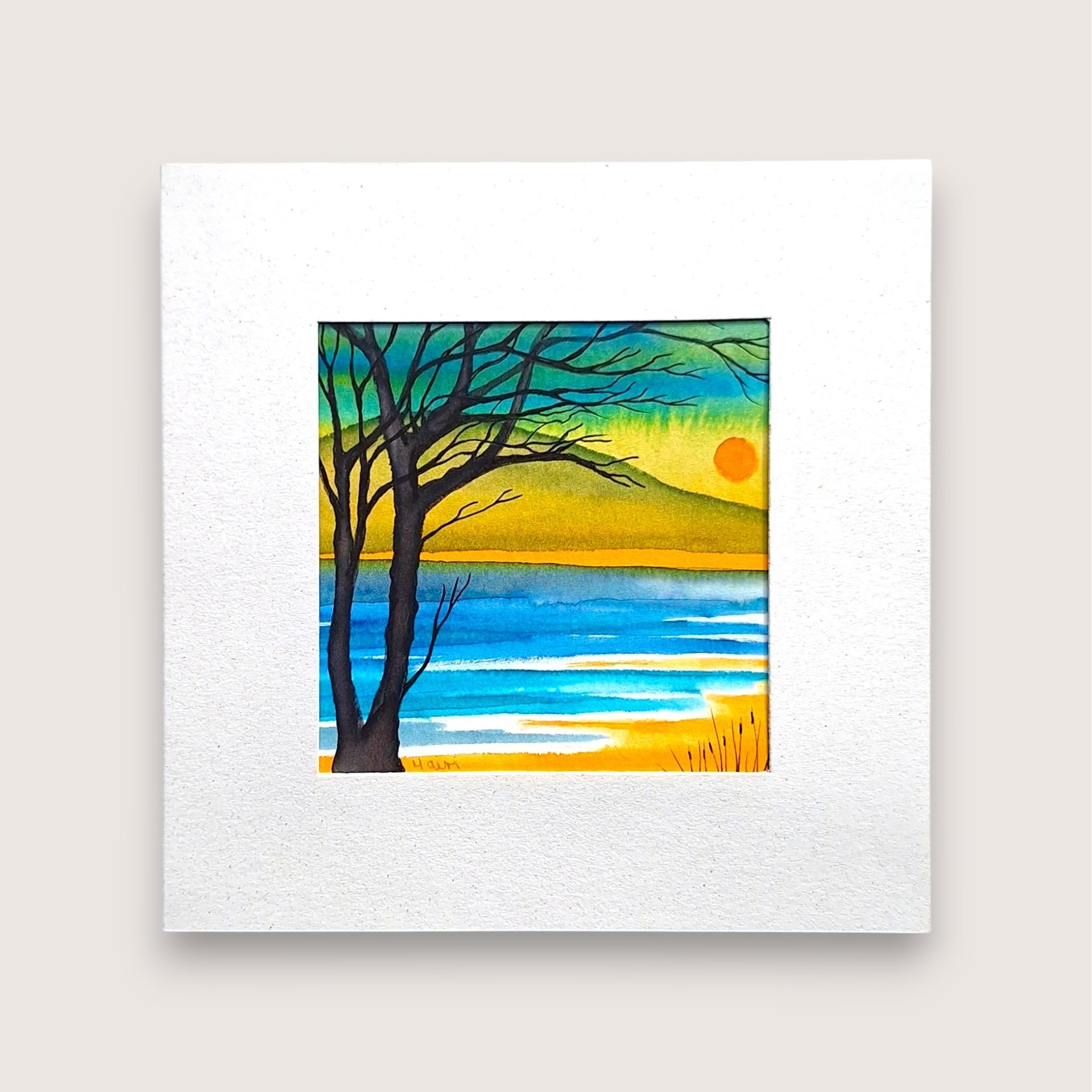 Mini Original Painting/ Card