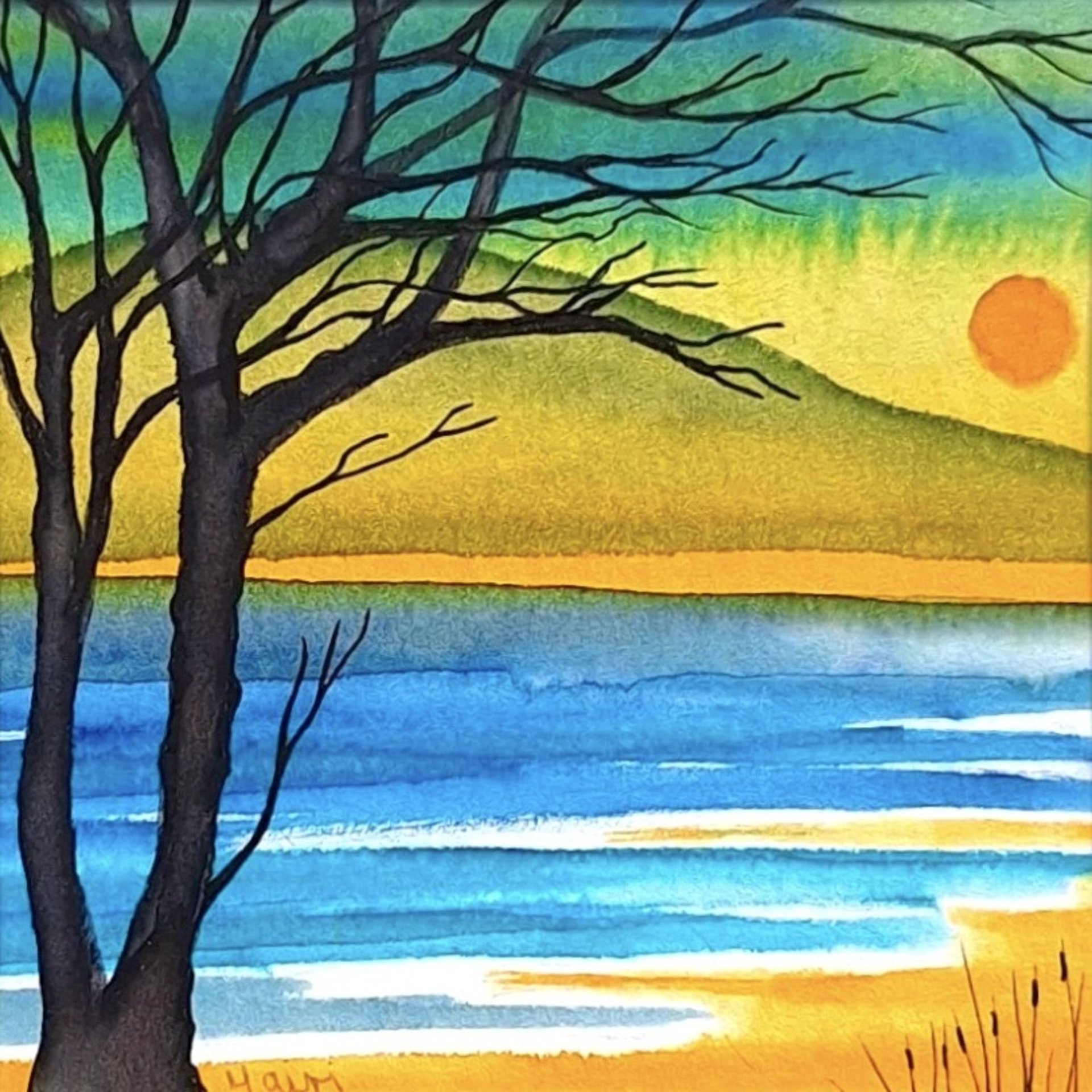 Small Original Painting (Framed)