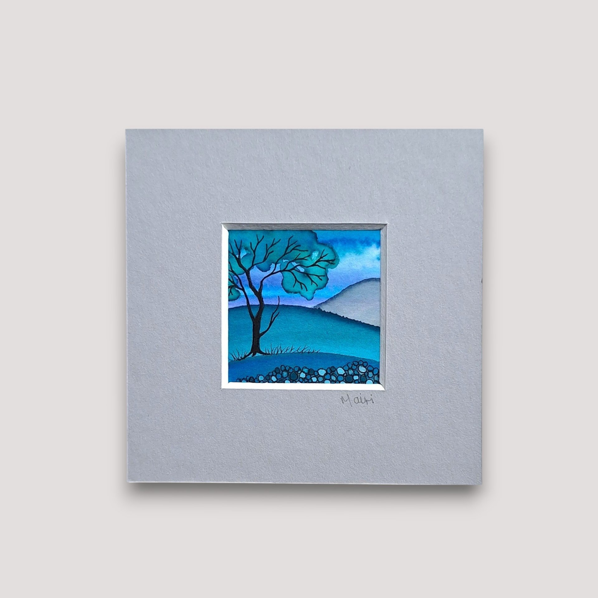  Tiny Original Painting (Framed) 