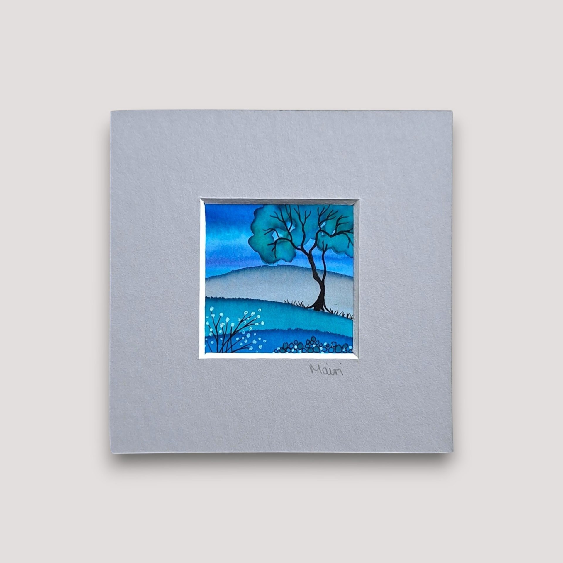  Tiny Original Painting (Framed) 