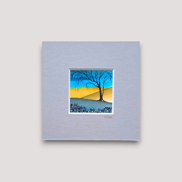 Tiny Original Painting (Framed) 