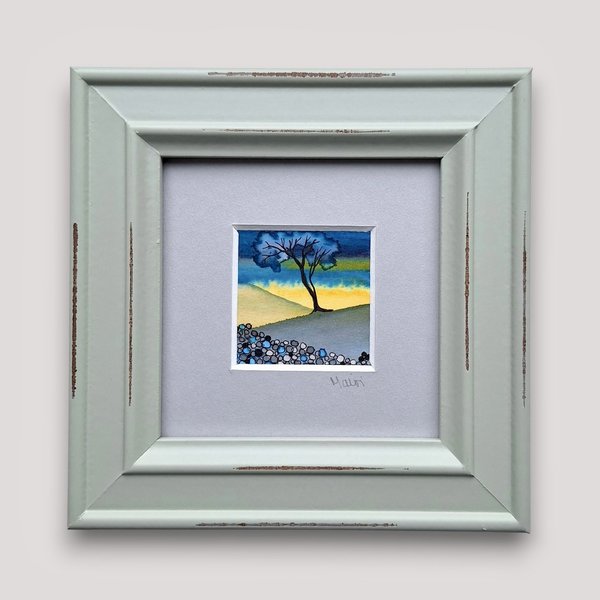 Tiny Original Painting (Framed) 