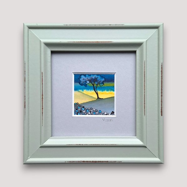 Tiny Original Painting (Framed) 