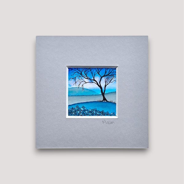  Tiny Original Painting (Framed) 