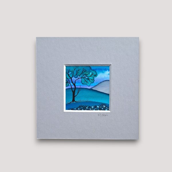  Tiny Original Painting (Framed) 